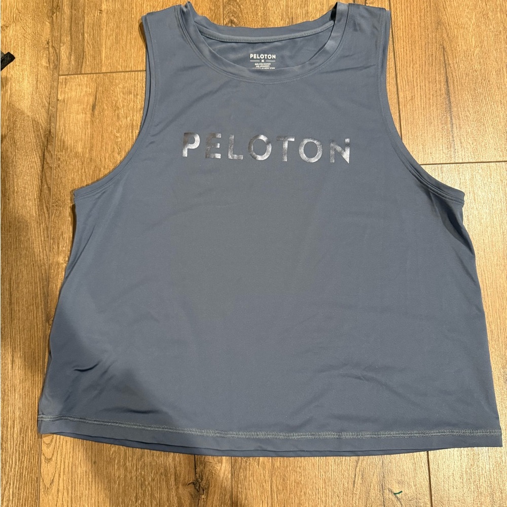 Peloton Women's Charcoal Muscle Tee